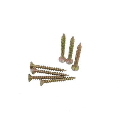 China DIN7505 Cheese Screw Head Phillip Recess Furniture Chipboard Flat Chipboard Screw for sale