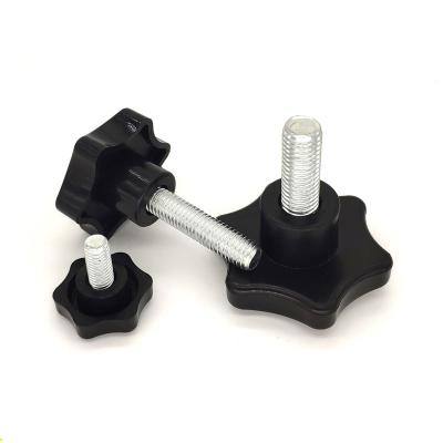 China Hot Sale Steel Hand Tighten Screws Plastic Nylon Bolt Star Headed Screws Steel For Sewer Assembly M2.5---M12 Zinc, Single 5mm---200mm for sale