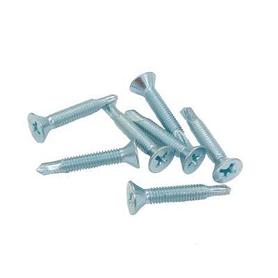 China Hot Selling Low Price Cross Recessed Self Drilling Countersunk Head Cheese Screws for sale