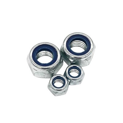 China C1008 high quality (carbon steel)/35k hex insert head nylon lock nut for sale