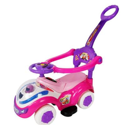 China Ride On Flash Musical Toy LED Light Baby Kids Pedal Car For Children for sale