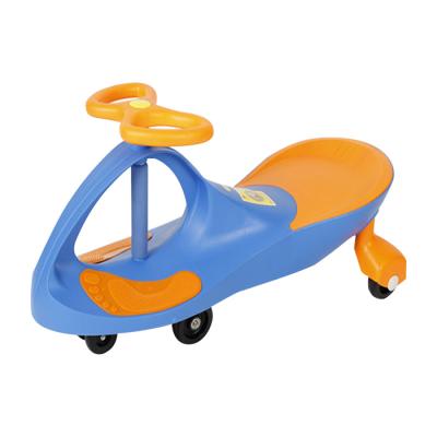 China Ride On Outdoor Toy Plastic Kindergarten Twist On Bustle Swing Car With PU Wheel for sale