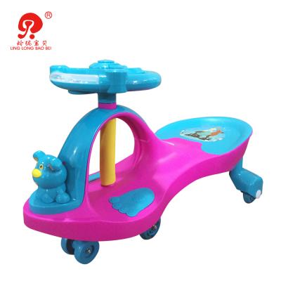 China Ride On Innovative Toy Music Baby Ride On Swing Car OEM GET Outdoor Play Toy Children Shake Car Scooter for sale