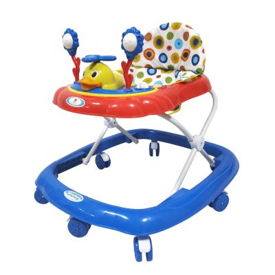 China Height Adjustable Baby Walker Safe Simple Basic Baby Walker Musical With Stoppers for sale