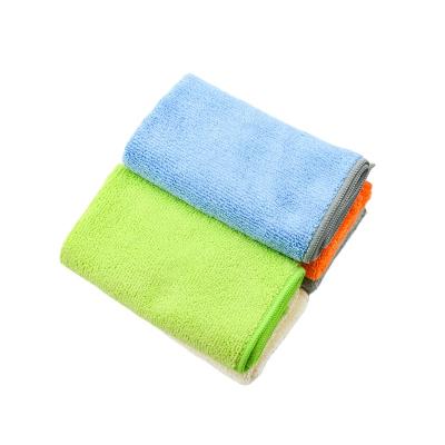 China Amazon sustainable hot sale universal microfiber cloth kichen towel car washing drying polishing towels for sale