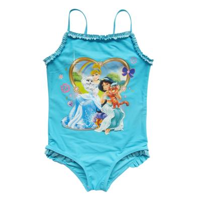 China 2018 Girls Anti-UV Anti-UV Swimwear New Sun Protection Children Swimming Suits Baby Cartoon Printed Beach Wear for sale