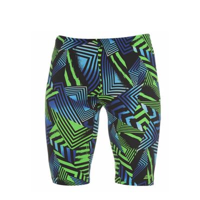 China No.38 No.38 Swimming Trunks Boy's Swimming Trunks Lycra Jammers Swimwear Men's Professional Training Club Anti-UV Swimwear for sale