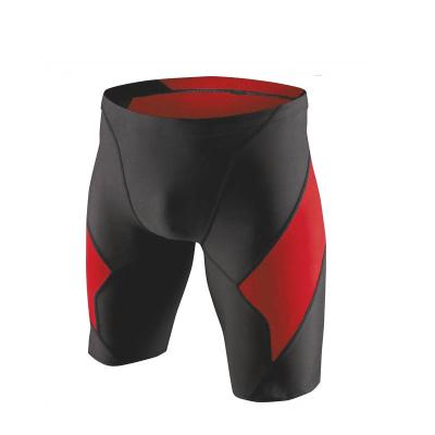 China Competitive UV Resistant Compressed Shorts Junior Swimming Trunks Chlorine Boy Swimwear Lycra Jammer Swimwear Swimsuit for sale