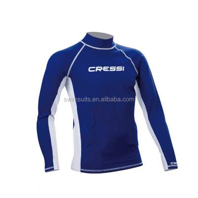 China UPF 50 & Quick Dry UPF 50 & Quick Dry Chlorine Resistant Men Swim Rash Vest Adult UV Swim Top Shirt Men Rash Guard UPF 50 for sale