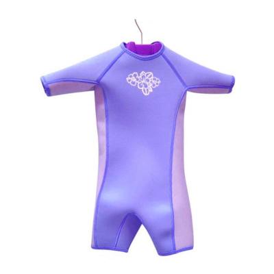 China Antibacterial Antibacterial Front Zipper Kids Surfing Thermal Hot Aqua Diving Surfing Swimsuit 2mm to 3mm Neoprene Diving Suit for sale