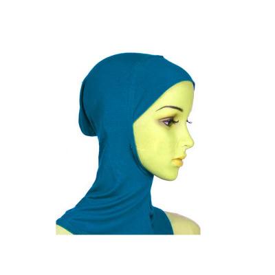 China Muslim Anti-UV Anti-UV Running Swimming Scarf Sports Hijab Islamic Head Cover Muslim Inner Hat for sale