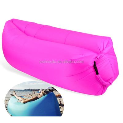 China Outdoor Indoor Sun Sofa Bed For Camp No .010B Sun Couch Air Sleeping Couch Lazy Beach Airbag Air Mattress for sale