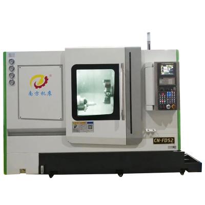 China Construction Material Stores CN-FD52 Heavy Duty Metal CNC High Precision Standard Slope Bed Lathe Machine for sale