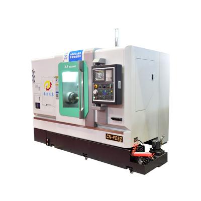 China Hot Combination Lathe Chinese Construction Material Stores Sales Auger Milling Machine CNC Turning Oblique Bed Lathe Machine for sale