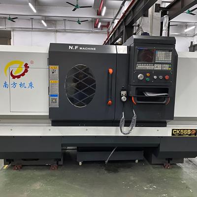 China Hotels One Piece Base and Flat Bed CK50S Purchasing Metal Casting Machine CNC Pipe Threading Lathe Machine for sale