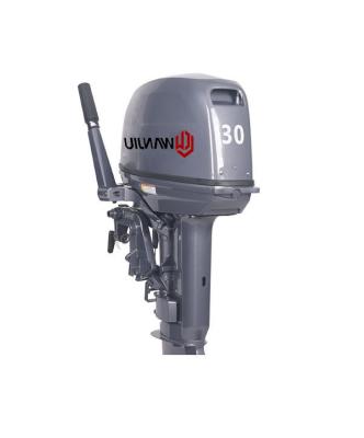 China Authentic Brand New WANJIU 20HP 30HP 40HP 2 stroke outboard motor / boat engine 30HP for sale