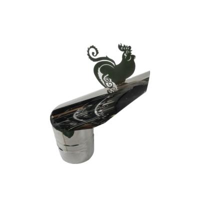 China European Stainless Rain Cap Chimney Cowl With Animal Decoration For Chimney Flue for sale