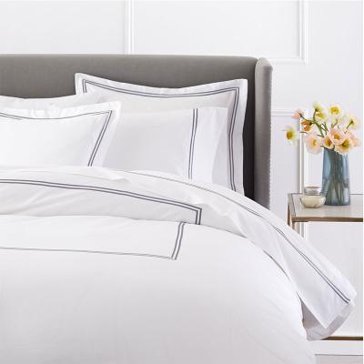 China Nondisposable 12 Pieces Sheets Wholesale Cotton King Size gg Hotel Bedding Set for sale