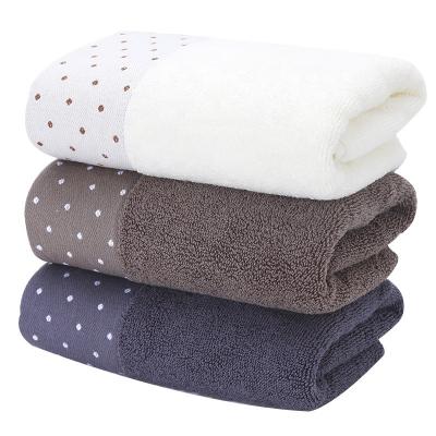 China Sustainable Salon Cotton Towel Set In Gift Box Hotel Towel for sale