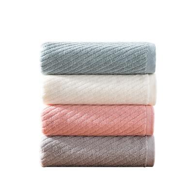 China 100% Sustainable Towels Cotton Microfiber Cotton Bath Towels for sale