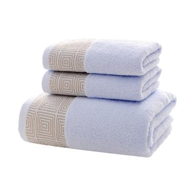 China Disposable Bath 100 Cotton Towel Set Custom Towels For Home for sale