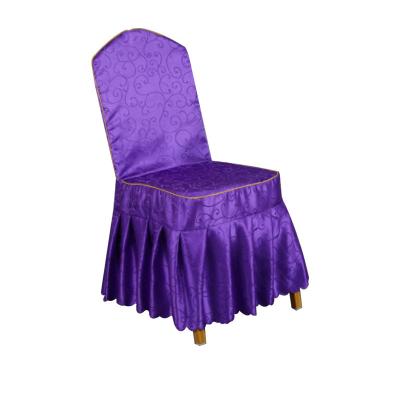 China Hotel Chair Cover Christmas Decor Simple Slip Cover , European Chair Cover for sale