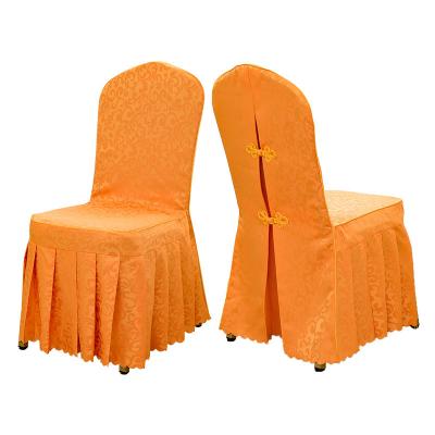 China New Arrival Simple Chair Cover Wedding Tables And Spandex Chair Cover for sale