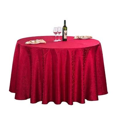 China China Waterproof Covered Tablecloth Wedding Round Tablecloths for sale