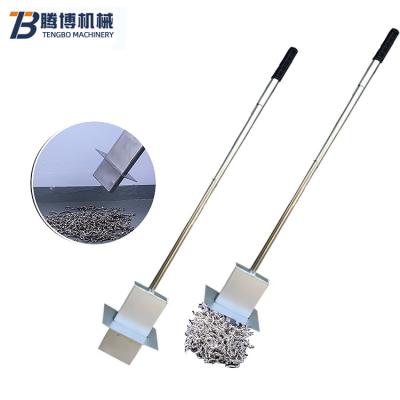 China Building Material Shops Magnetic Metal Stroller Nail Scrap Iron Collector Metal Processing Workshop Picker Tool Car Trolley for sale