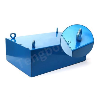 China Building Material Stores Suspended Overband Permanent Plate Magnetic Iron Separator For Hanging Type Iron Conveyor Belt Separator for sale