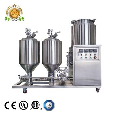 China Hotels 50L 100L Mini Home Beer Brewing Equipment With Electric Heating for sale