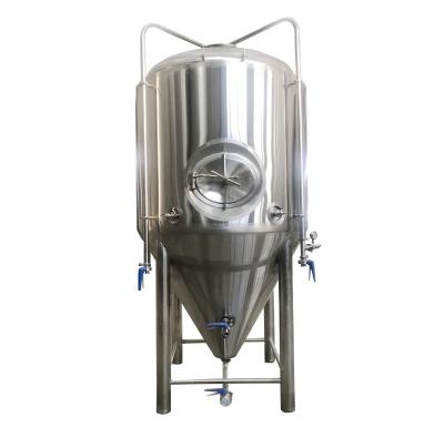 China Top Hotels Or Side 1000L Manhole Fermenter Tank With Safety Valve for sale