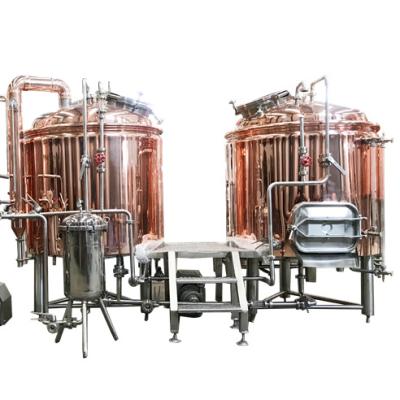 China Restaurants 300L 500L 1000L Beer Brewery System Beer Red Copper Fermenter On Hot Sale for sale