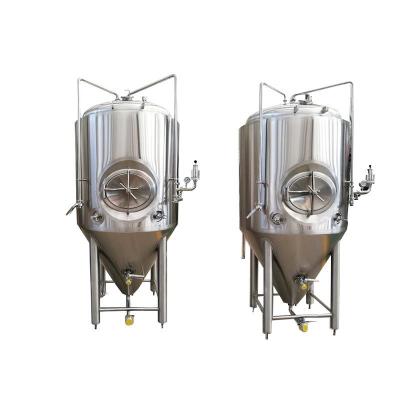 China Hotels Hot Sale Stainless Steel 2000L Beer Fermentation Tank for sale