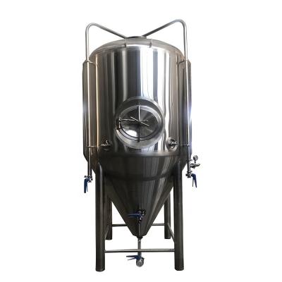 China 2000L Hotels Beer Jacketed Conical Bottom Fermenter for sale