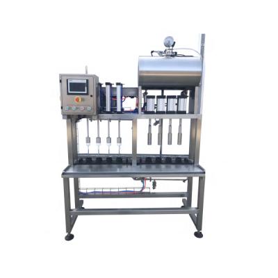 China Food 6 haeds beer bottle filling and capping machine for sale