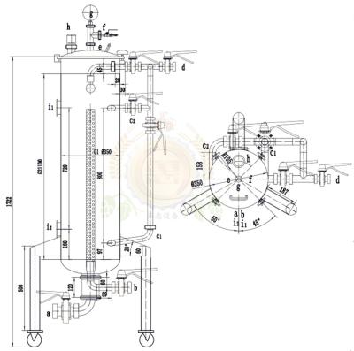 China For dry hopping during fermentation 60L 80L 100L beer 200L hops gun used in beer brewing equipment for sale