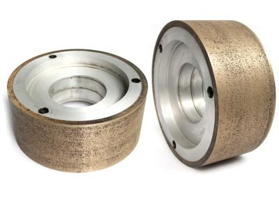 China Center - Less Metal Bond Grinding Wheels Tungsten Carbide / Ceramics / Glass Usage for sale