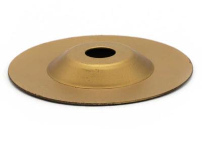 China 4 Inch Brazed Bonded Abrasive Disc , Granite / Marble / Tile Diamond Grinding Wheel for sale