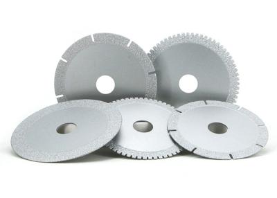 China Efficient Brazed Bond Grinding Wheels / Diamond Blade Cutting Disc For Tiles / Ceramics for sale