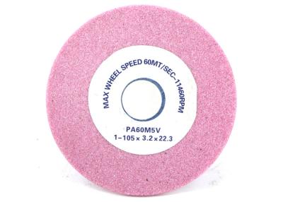 China PA60M5V 105X3.2X22.3 Bonded Abrasives / Aluminum Oxide Grinding Wheel 4 - 1/8” Optional for sale