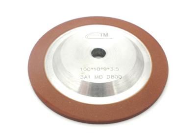 China 4 Inch 3A1 Resin Bond Grinding Wheels , Carbide Tipped Inserts CBN Diamond Wheel for sale