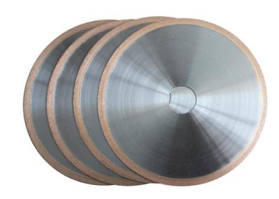 China Efficient Metal Bond Diamond Cut Off Disk , Zirconia / Ceramic Cutting Abrasive Wheels for sale