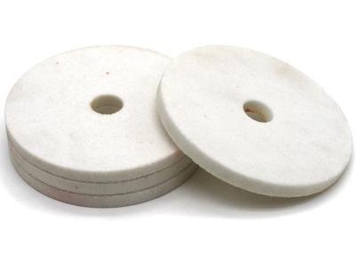 China White Aluminum Oxide Bonded Abrasives , Flat Shape Abrasive Grinding Disc for sale