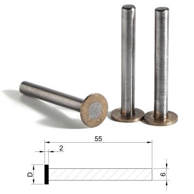 China Safe T Shape Sintered Abrasive Mounted Points High Grinding Efficiency for sale