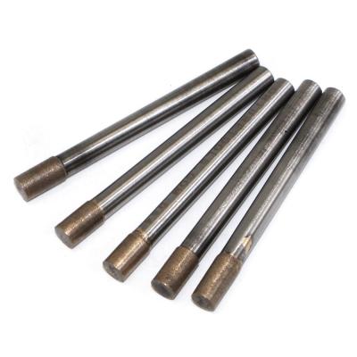 China Cylinder Sintered Diamond Mounted Points For Glass Ceramic Stone Grinding Carving for sale