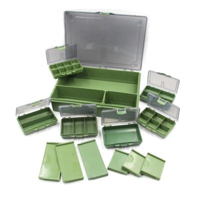 China High Quality Storage Carp Fishing Toolbox Lure Box Set Plastic Carp Fishing Tackle Box for sale