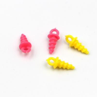 China Plastic 100 Pcs Up Terminal Bait Tackle Carp Fishing CHOD Rigs Bait Screw for sale