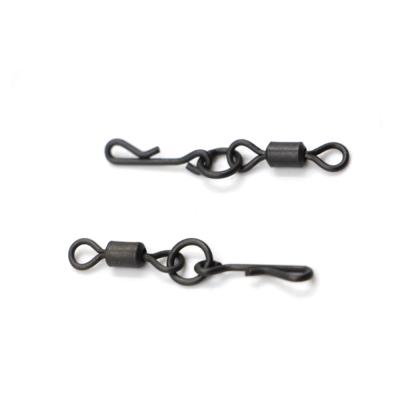 China Carp Fishing Tackle Hooks Connector Carp Fishing Accessories Hooking Snap Swivel for sale