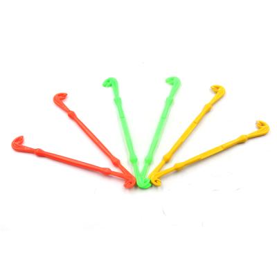 China Carp Fishing Accessory 3 Red Yellow Green Colors Wholesale Portable Fishing Tools Plastic Carp Disgorger Line knotter for sale